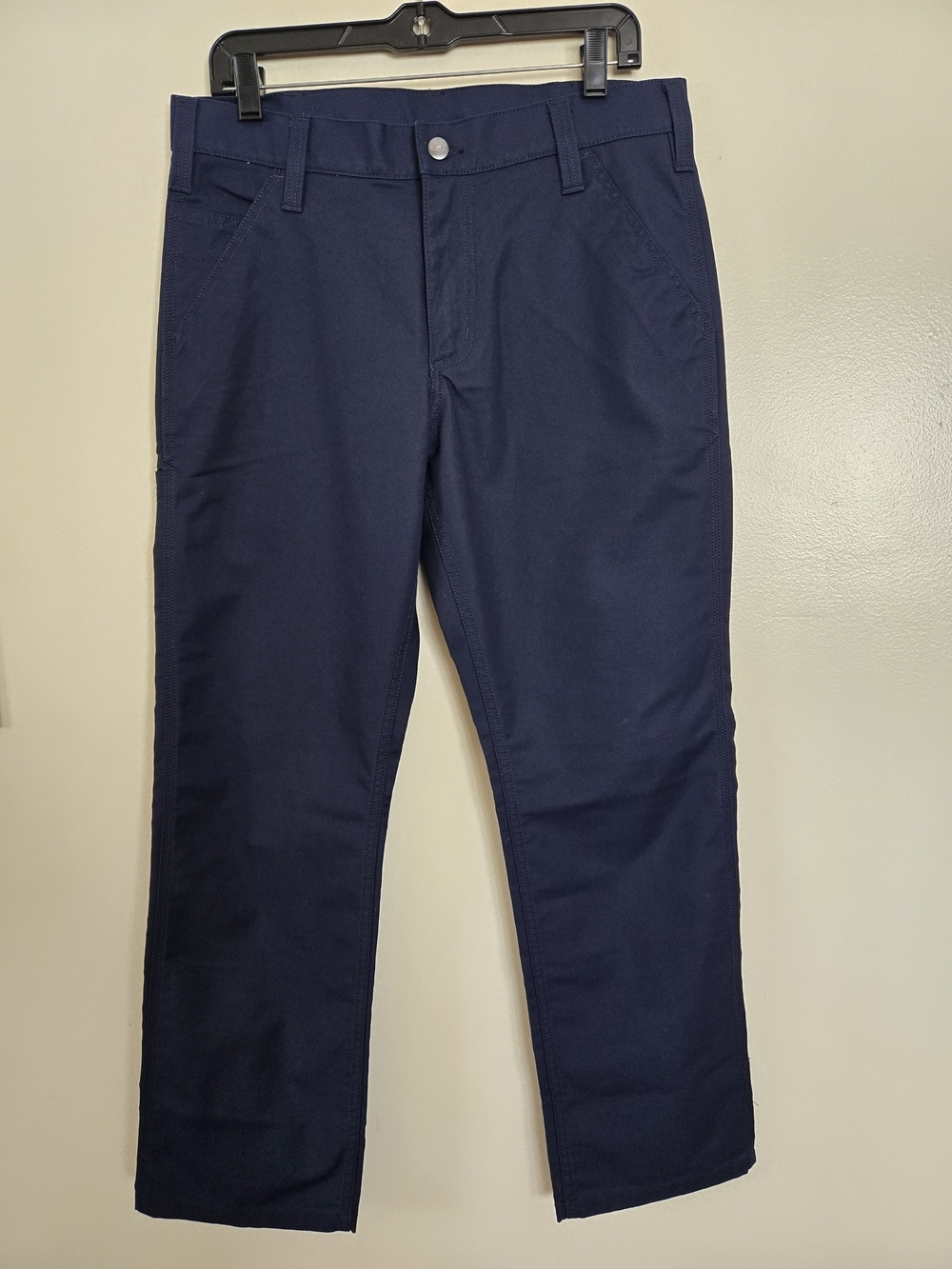 Nwot Carhartt Damen Hose Rugged Professional Pants Navy Blue Man Size 32x30
